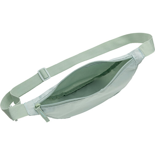 Bolsa bandolera Crescent AWARET RPET Half-Moon, Verde iceberg, Imagen 4