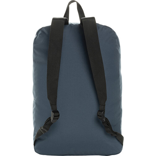 Dillon AWARE™ RPET Faltbarer Klassischer Rucksack, Navy Blau , navy blau, PET - recycelt, 32,50cm x 44,00cm x 11,00cm (Länge x Höhe x Breite), Bild 4