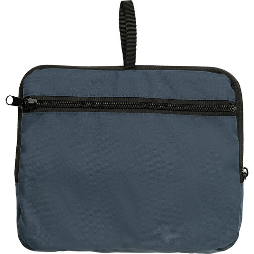 Dillon AWARE™ RPET Faltbarer Klassischer Rucksack, Navy Blau , navy blau, PET - recycelt, 32,50cm x 44,00cm x 11,00cm (Länge x Höhe x Breite), Bild 7