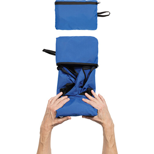 Sac de sport pliable Dillon AWARET RPET, bleu roi, Image 5