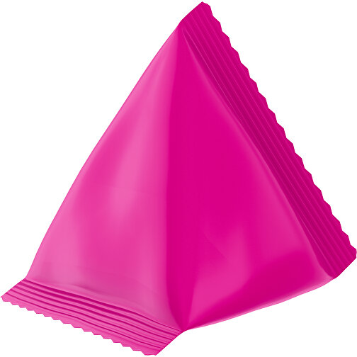 Fruchtgummi Tetraeder Trolli , Trolli, pink, Folie, 7,00cm x 6,50cm (Höhe x Breite), Bild 1