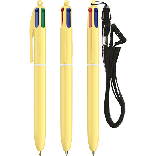 BIC® 4 Colours® Pastell + silketrykk på nøkkelbåndet, Bilde 9