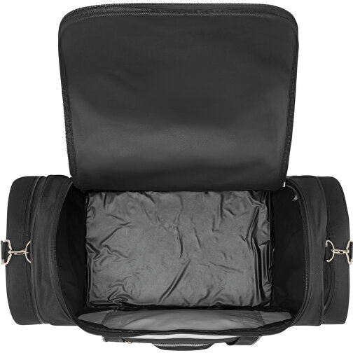 Reisetasche ICELAND , grau, schwarz, 600D Polyester, 60,00cm x 29,00cm x 33,00cm (Länge x Höhe x Breite), Bild 9