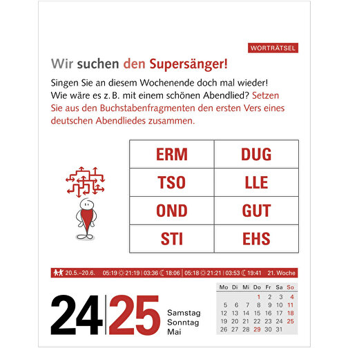 Meyers Grips-Gymnastik Tagesabreißkalender , Papier, 11,00cm x 14,00cm (Länge x Breite), Bild 12