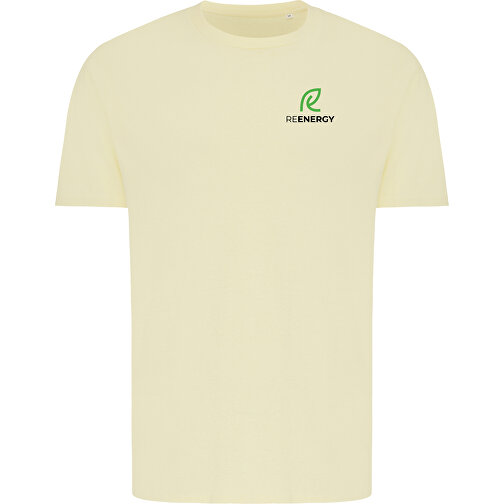 Iqoniq Brett T-Shirt Aus Recycelter Baumwolle, Cream Yellow , cream yellow, 30% recycelte und 70% biologische Baumwolle, XL, 75,00cm x 0,50cm x 58,00cm (Länge x Höhe x Breite), Bild 3