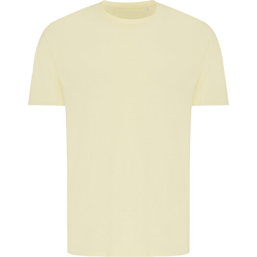 Iqoniq Brett T-Shirt Aus Recycelter Baumwolle, Cream Yellow , cream yellow, 30% recycelte und 70% biologische Baumwolle, S, 69,00cm x 0,50cm x 49,00cm (Länge x Höhe x Breite), Bild 1