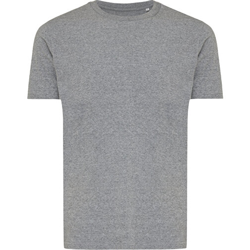 Iqoniq Brett T-shirt en coton recyclé, non teint anthracite clair, Image 1