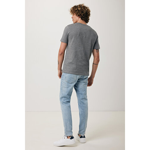 Iqoniq Brett T-Shirt Aus Recycelter Baumwolle, Ungefärbte Helles Anthrazit , ungefärbte helles Anthrazit, 30% recycelte und 70% biologische Baumwolle, XXXL, 79,00cm x 0,50cm x 64,00cm (Länge x Höhe x Breite), Bild 7