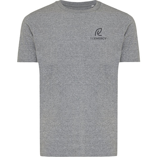 Iqoniq Brett T-Shirt Aus Recycelter Baumwolle, Ungefärbte Helles Anthrazit , ungefärbte helles Anthrazit, 30% recycelte und 70% biologische Baumwolle, M, 71,00cm x 0,50cm x 52,00cm (Länge x Höhe x Breite), Bild 3