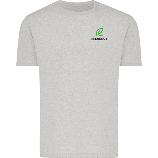 Iqoniq Brett T-Shirt Aus Recycelter Baumwolle, Ungefärbte Helles Grau , ungefärbte helles Grau, 30% recycelte und 70% biologische Baumwolle, XXXL, 79,00cm x 0,50cm x 64,00cm (Länge x Höhe x Breite), Bild 3