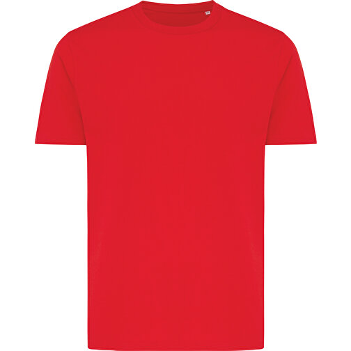 Iqoniq Brett T-Shirt Aus Recycelter Baumwolle, Rot , rot, 30% recycelte und 70% biologische Baumwolle, XXXL, 79,00cm x 0,50cm x 64,00cm (Länge x Höhe x Breite), Bild 1