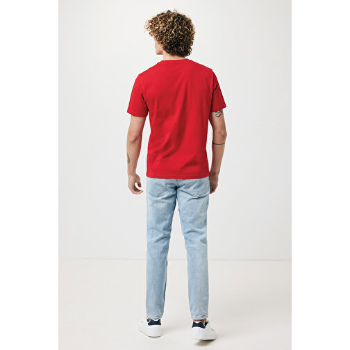 Iqoniq Brett T-Shirt Aus Recycelter Baumwolle, Rot , rot, 30% recycelte und 70% biologische Baumwolle, XXS, 61,00cm x 1,00cm x 44,00cm (Länge x Höhe x Breite), Bild 7