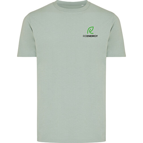 Iqoniq Brett T-Shirt Aus Recycelter Baumwolle, Iceberg Green , Iceberg green, 30% recycelte und 70% biologische Baumwolle, XS, 67,00cm x 0,50cm x 46,00cm (Länge x Höhe x Breite), Bild 3