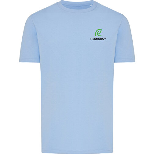 Iqoniq Brett T-Shirt Aus Recycelter Baumwolle, Sky Blue , sky blue, 30% recycelte und 70% biologische Baumwolle, M, 71,00cm x 0,50cm x 52,00cm (Länge x Höhe x Breite), Bild 3