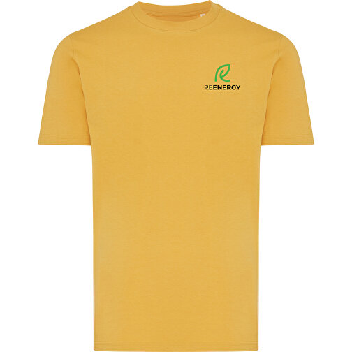 Iqoniq Brett T-Shirt Aus Recycelter Baumwolle, Ochre Yellow , ochre yellow, 30% recycelte und 70% biologische Baumwolle, M, 71,00cm x 0,50cm x 52,00cm (Länge x Höhe x Breite), Bild 2