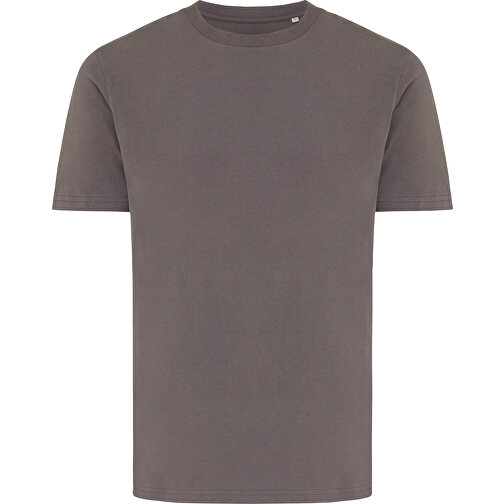 Iqoniq Brett T-Shirt Aus Recycelter Baumwolle, Anthrazit , anthrazit, 30% recycelte und 70% biologische Baumwolle, XXL, 77,00cm x 0,50cm x 61,00cm (Länge x Höhe x Breite), Bild 1