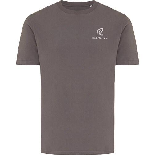 Iqoniq Brett T-Shirt Aus Recycelter Baumwolle, Anthrazit , anthrazit, 30% recycelte und 70% biologische Baumwolle, XS, 67,00cm x 0,50cm x 46,00cm (Länge x Höhe x Breite), Bild 3