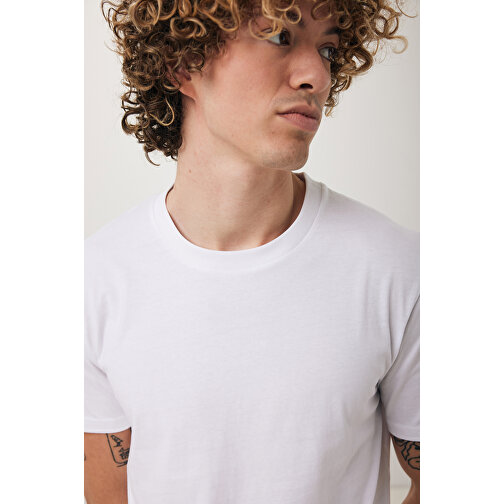 Iqoniq Brett T-Shirt Aus Recycelter Baumwolle , recycled white, 30% recycelte und 70% biologische Baumwolle, XXXL, 79,00cm x 0,50cm x 64,00cm (Länge x Höhe x Breite), Bild 12