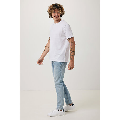 Iqoniq Brett T-Shirt Aus Recycelter Baumwolle , recycled white, 30% recycelte und 70% biologische Baumwolle, 5XL, 83,00cm x 0,50cm x 76,00cm (Länge x Höhe x Breite), Bild 4