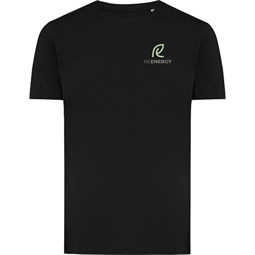 Iqoniq Brett T-Shirt Aus Recycelter Baumwolle, Schwarz , schwarz, 30% recycelte und 70% biologische Baumwolle, XS, 67,00cm x 0,50cm x 46,00cm (Länge x Höhe x Breite), Bild 3