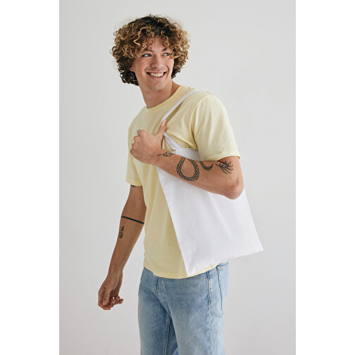 Impact AWARET sac en coton recyclé 145 gr, blanc, Image 6