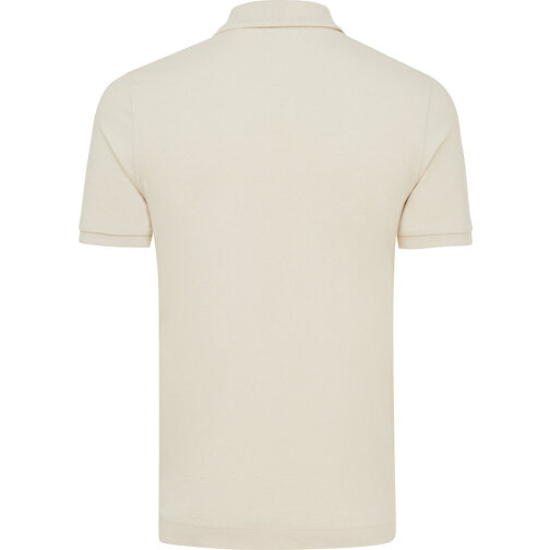 Iqoniq Yosemite Piqué-Poloshirt Aus Recycelter Baumwolle, Natural Raw , natural raw, 50% recycelte und 50% biologische Baumwolle, S, 69,00cm x 0,50cm x 49,00cm (Länge x Höhe x Breite), Bild 2