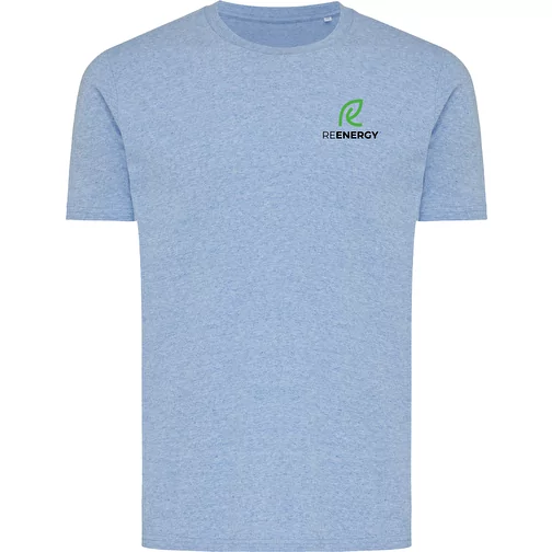 T-shirt Iqoniq Brett in cotone riciclato, blu erica chiaro, Immagine 3