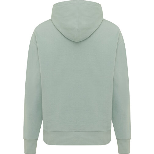 Iqoniq Yoho Relax-Hoodie Aus Recycelter Baumwolle, Iceberg Green , Iceberg green, 50% recycelte und 50% biologische Baumwolle, XXS, 64,00cm x 1,00cm x 50,00cm (Länge x Höhe x Breite), Bild 2