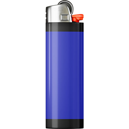 BIC® J26 Digital Wrap Feuerzeug , BiC, blau / schwarz, Delrin®, Stahl, 2,50cm x 1,50cm x 8,20cm (Länge x Höhe x Breite), Bild 1