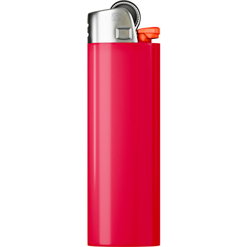 BIC® J26 Digital Wrap Feuerzeug , BiC, ampelrot, Delrin®, Stahl, 2,50cm x 1,50cm x 8,20cm (Länge x Höhe x Breite), Bild 1