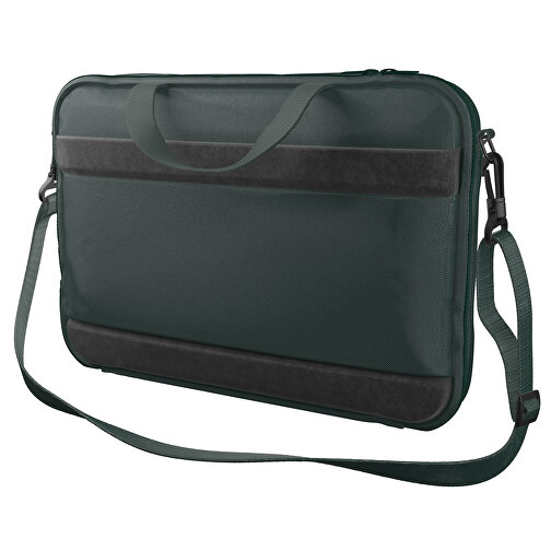 Laptoptasche Stripe , dunkelgrün, Sublimation-fabric 200g - Polyester (PU), 36,00cm x 28,00cm x 5,00cm (Länge x Höhe x Breite), Bild 1