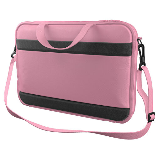 Laptoptasche Stripe , hellpink, Sublimation-fabric 200g - Polyester (PU), 36,00cm x 28,00cm x 5,00cm (Länge x Höhe x Breite), Bild 1