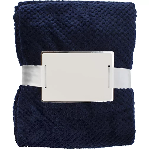 Plaid polaire flanelle gaufré en polyester Nikolaï, Image 1