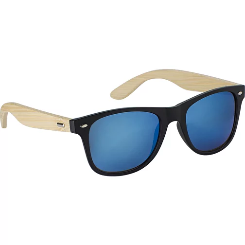 Lunettes de soleil en ABS et bambou Luis, Image 2