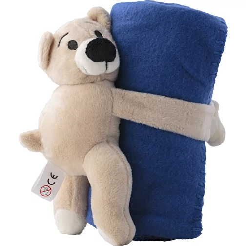 Ours en peluche avec couverture polaire Owen, Image 1