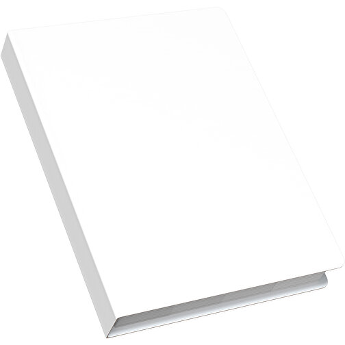 Softcover Haftnotiz-Set Stacey , weiß, Papier, 10,60cm x 1,00cm x 7,60cm (Länge x Höhe x Breite), Bild 2