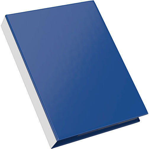 Hardcover Haftnotiz-Set Steffen , dunkelblau / weiss, Papier, 10,50cm x 1,80cm x 7,50cm (Länge x Höhe x Breite), Bild 2