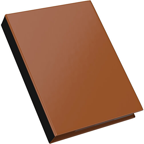 Hardcover Haftnotiz-Set Steffen , braun / schwarz, Papier, 10,50cm x 1,80cm x 7,50cm (Länge x Höhe x Breite), Bild 2