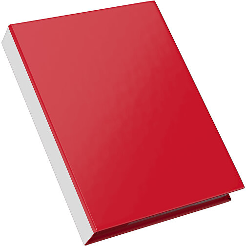 Hardcover Haftnotiz-Set Steffen , dunkelrot / weiss, Papier, 10,50cm x 1,80cm x 7,50cm (Länge x Höhe x Breite), Bild 2