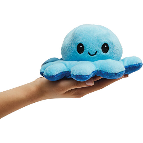 Plüsch-Octopus MATTEO , blau, Polyester, 13,00cm (Länge), Bild 5