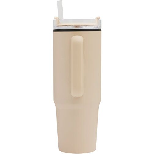 Trinkbecher DRINK ULTY , beige, Edelstahl / Silikon / Kunststoff, 24,00cm (Länge), Bild 5