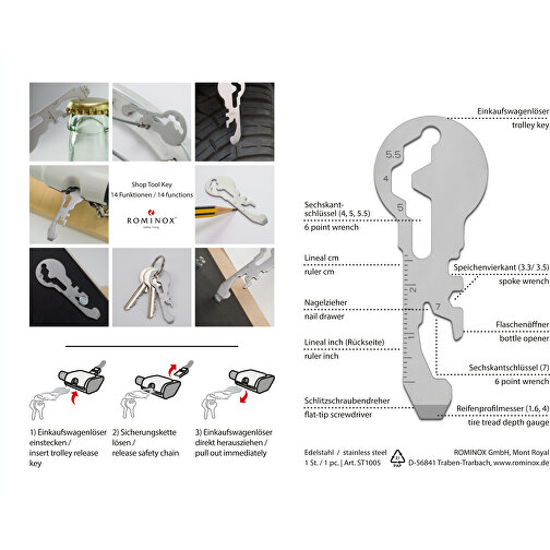 ROMINOX® Shop Tool // Chiave - 14 funzioni, Immagine 3