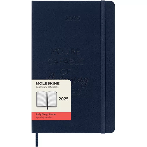 Moleskine L hard cover 12 måneders dagskalender, Billede 2