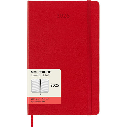 Calendario giornaliero Moleskine 12 mesi con copertina rigida, Immagine 1