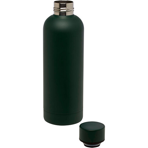 Spring 500 Ml RCS-zertifizierte Kupfer-Vakuum Isolierflasche Aus Recyceltem Edelstahl , green flash, Recycled stainless steel, 22,40cm x 7,40cm (Höhe x Breite), Bild 6