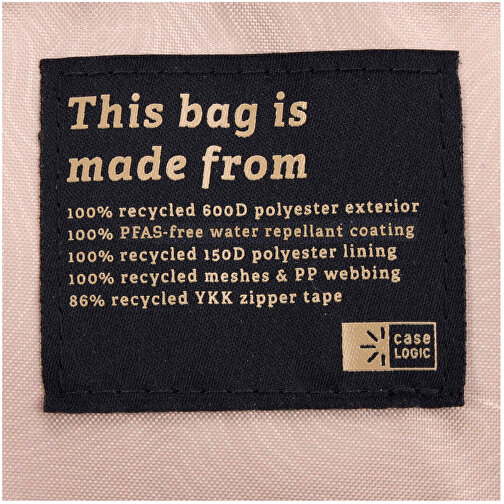 Case Logic Invigo 15,6' Rucksack , schwarz, 600D Recyceltes Polyester, 30,50cm x 46,00cm x 19,00cm (Länge x Höhe x Breite), Bild 8