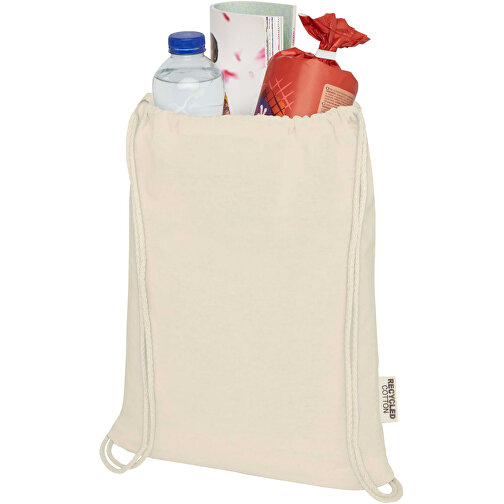 Bolsa de deporte Oregón 140 g/m² de algodón reciclado GRS, Imagen 3