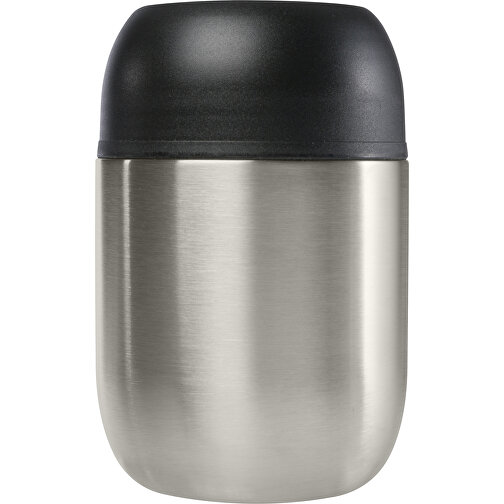 Supo 480 Ml Doppelwandiger Lunch-Pot , silber, Recycled stainless steel, Recycelter PP Kunststoff, 9,80cm x 14,30cm x 9,80cm (Länge x Höhe x Breite), Bild 5