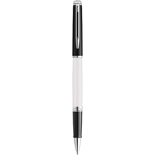 Waterman Hemisphere Color-Block Tintenroller Mit Palladiumbeschichtung , weiss, Metall, 13,70cm (Länge), Bild 2