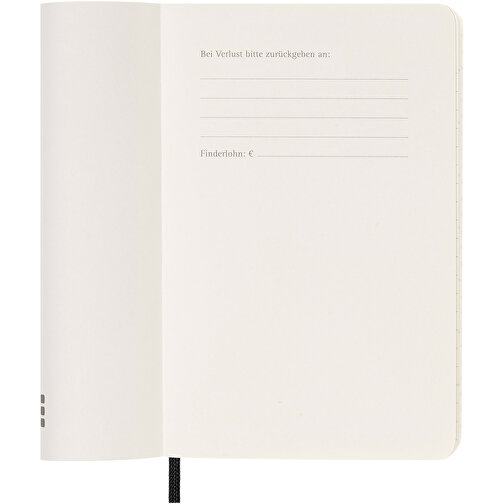 Moleskine Softcover 12 Monate Wochenkalender, Pocket-Format – Deutsch , schwarz, FSC certified paper, 14,00cm x 9,00cm (Länge x Breite), Bild 5